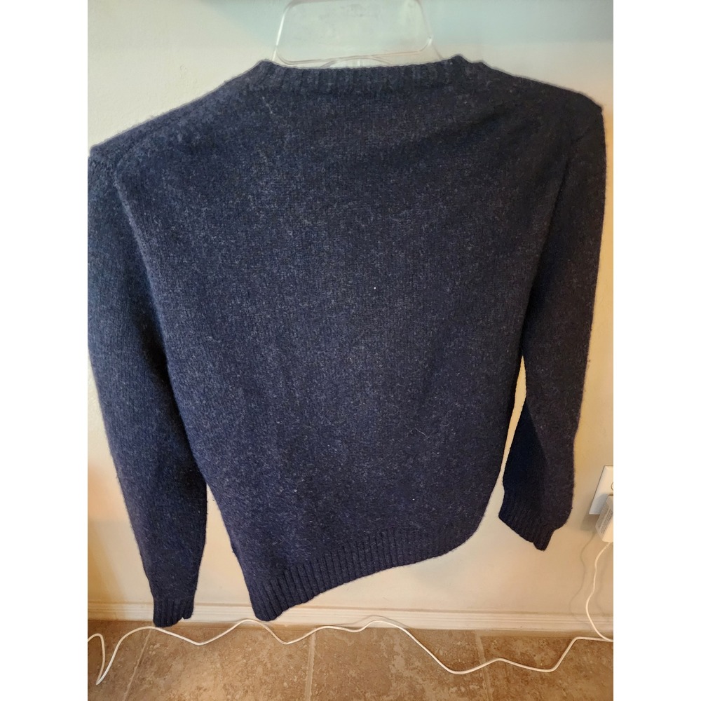 Polo Ralph Lauren Polo Bear Navy Knit Sweater Denim Outfit Flag RL Logotipo L - Picture 2 of 11